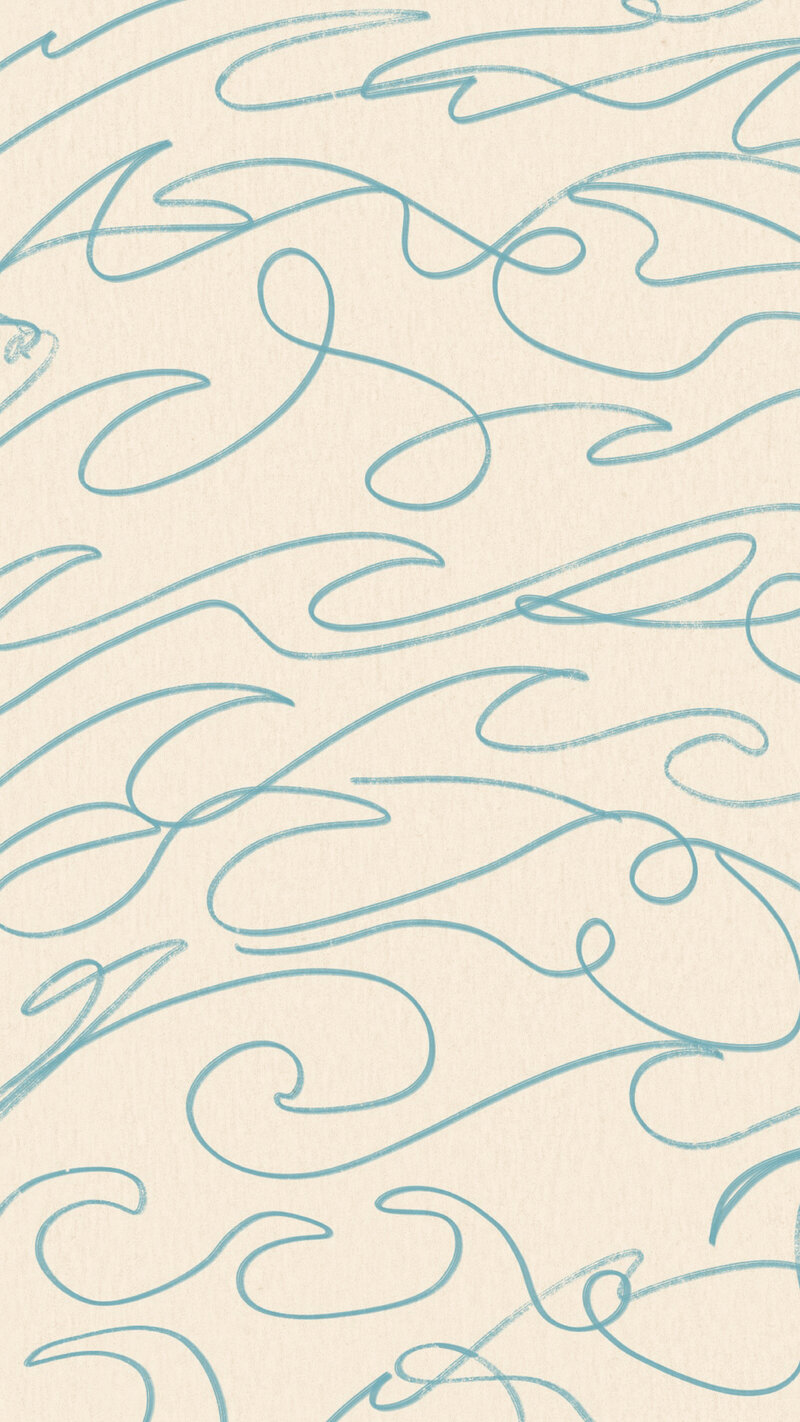 Bondi Marketing cream and blue brand texture