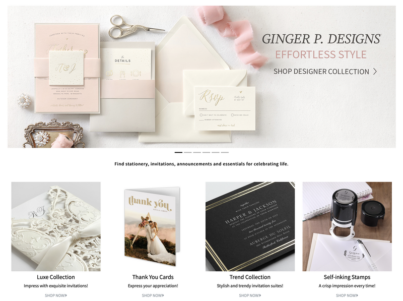 custom wedding invitations