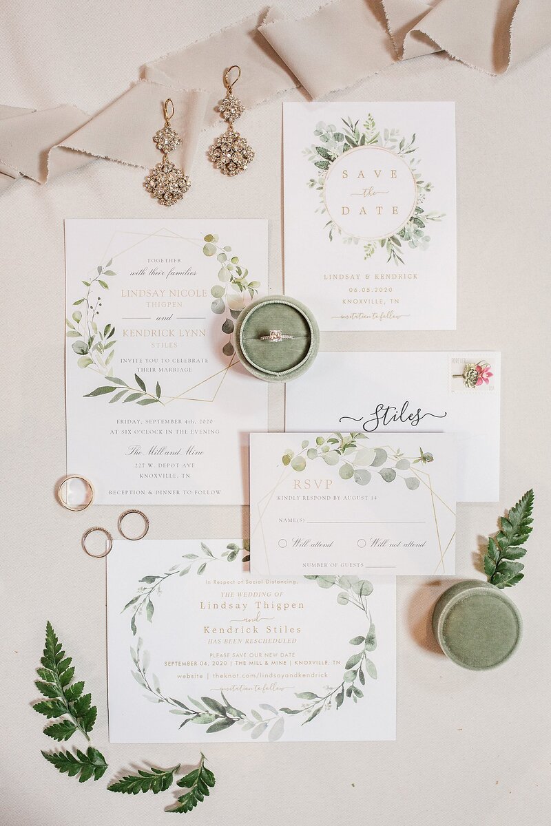 invitation suite by Knoxville Wedding Photographer, Amanda May Photos