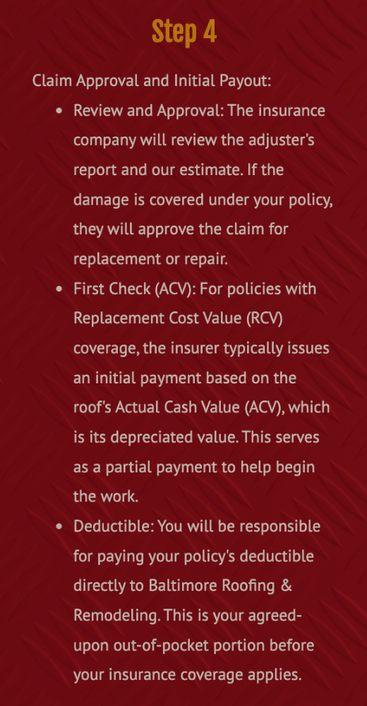 Roofing Insurance Claims