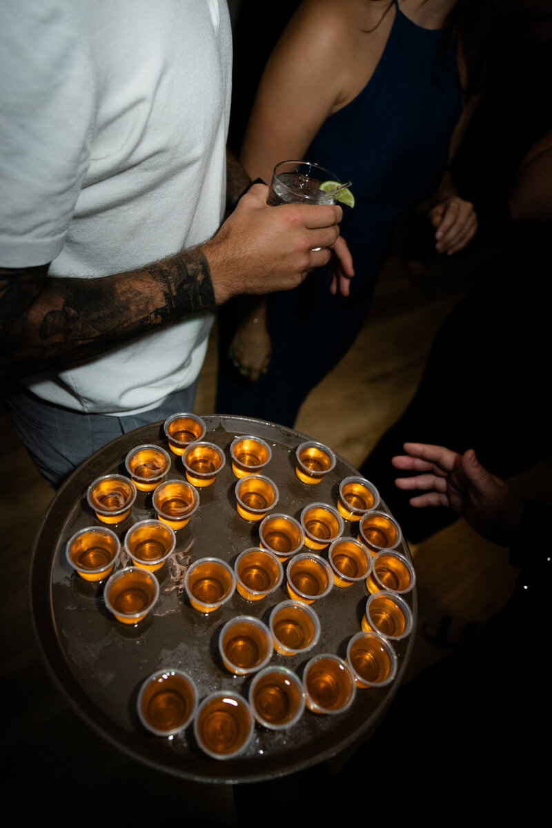 Plateau de shooters lors du mariage Lanaudière Photographe
