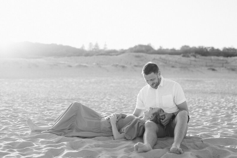 Taylor and Matt - Redhead Beach Engagement Shoot - Sweet Valencia Photography-67
