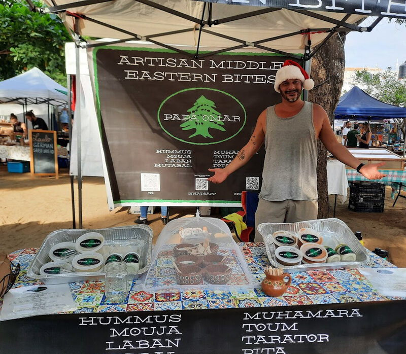 Based in Sayulita, Papá Omar uses family recipes to produce artisan Middle Eastern favorites such as Hummus, Mouja, and Laban. which all have amazing health benefits