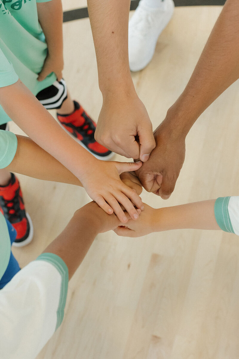 kids soccer program at Oak Riparian Park