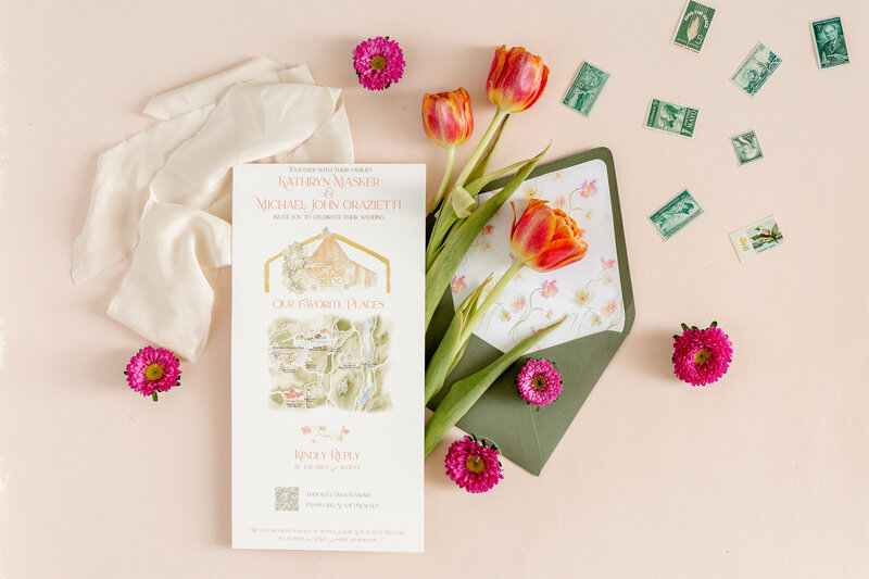 11 Wedding Invitation Trends For 2024 - Bread and Jaim