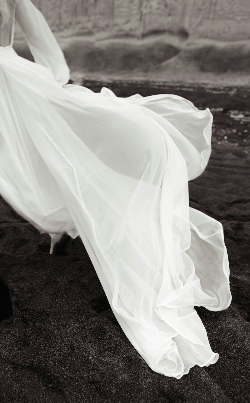 elegant intimate wedding in greece bridal detail