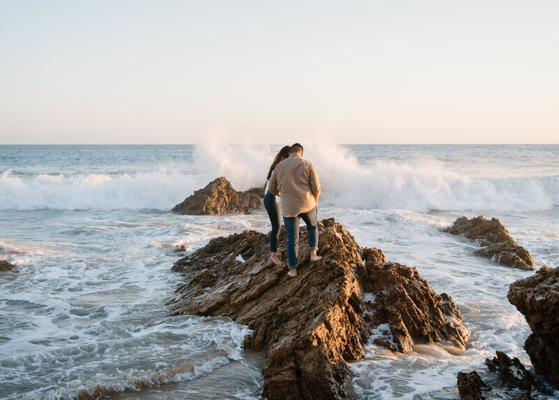 Crystal Cove Engagement Session
