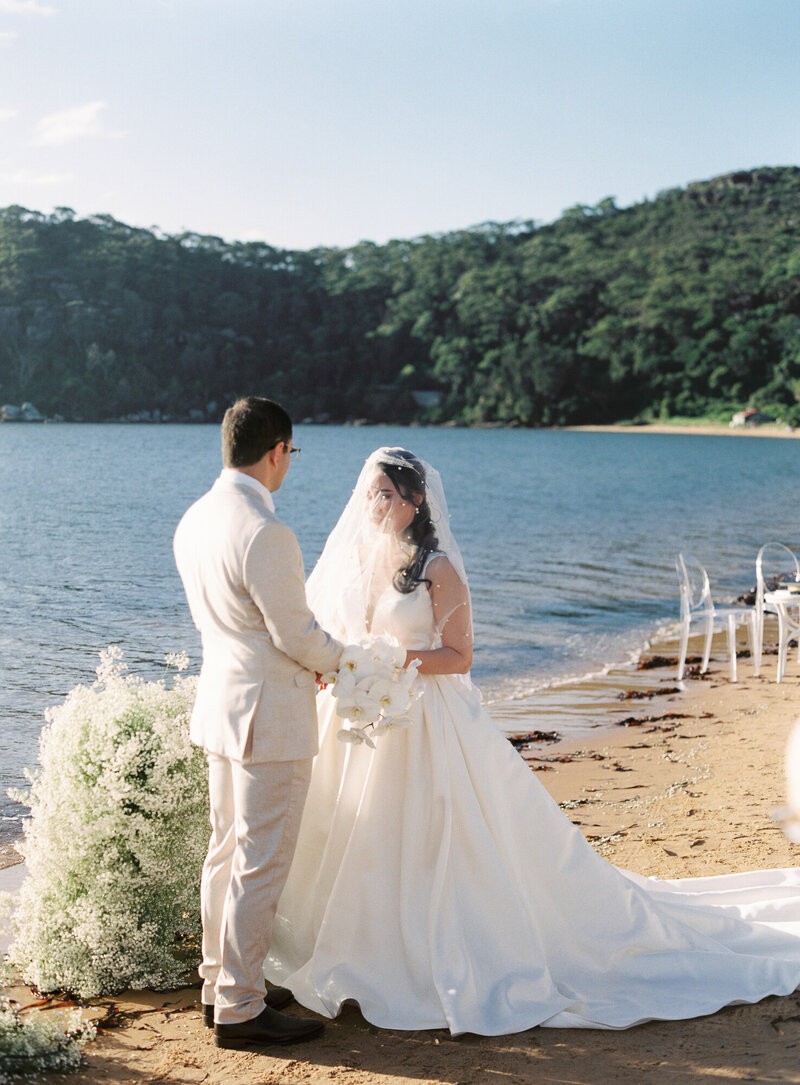 The Dunes Palm Beach Sydney Beach Wedding Venue by Timeless Film Destination Wedding Photographer Sheri McMahon-54
