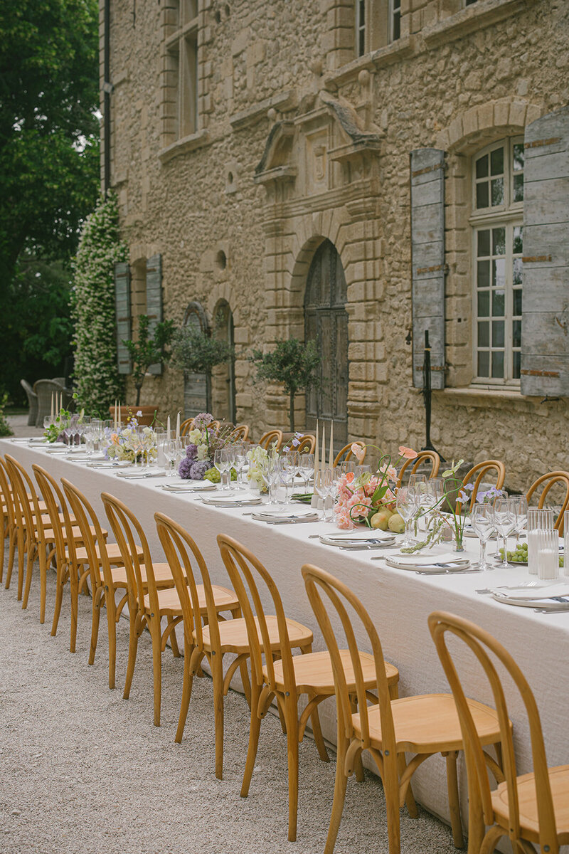 Outdoor wedding planning Provence