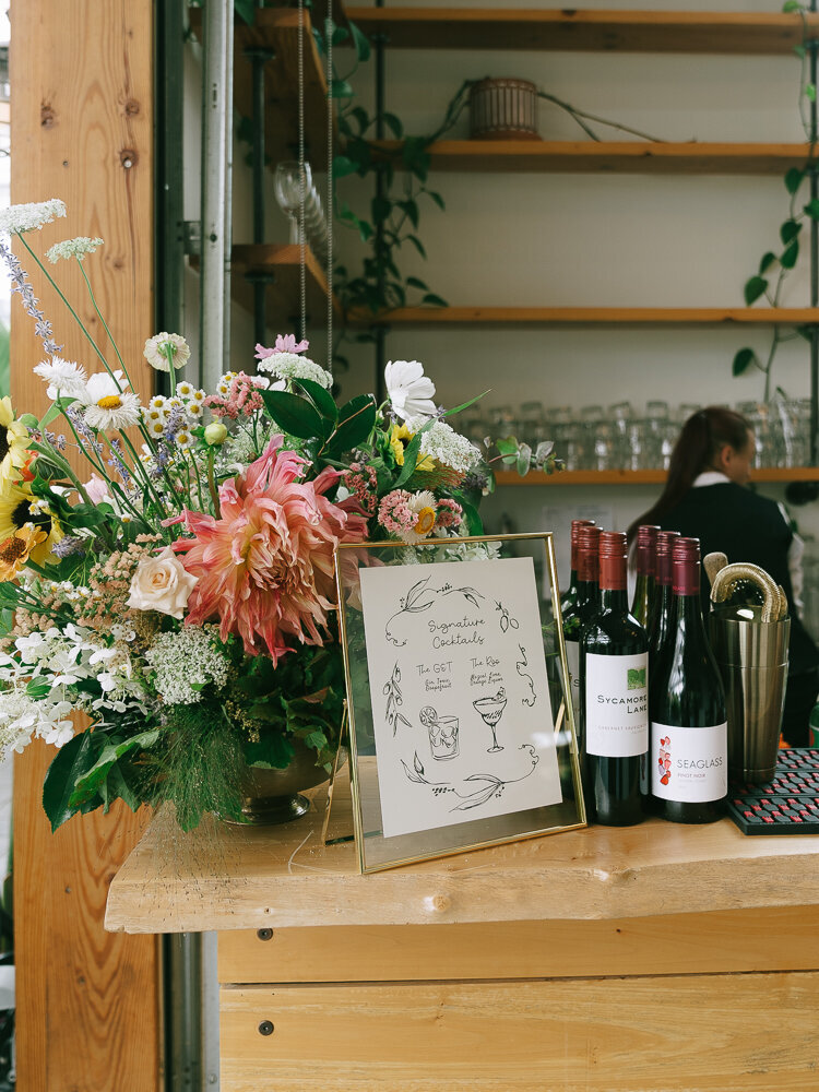 Details at a Portland wedding at Blockhouse