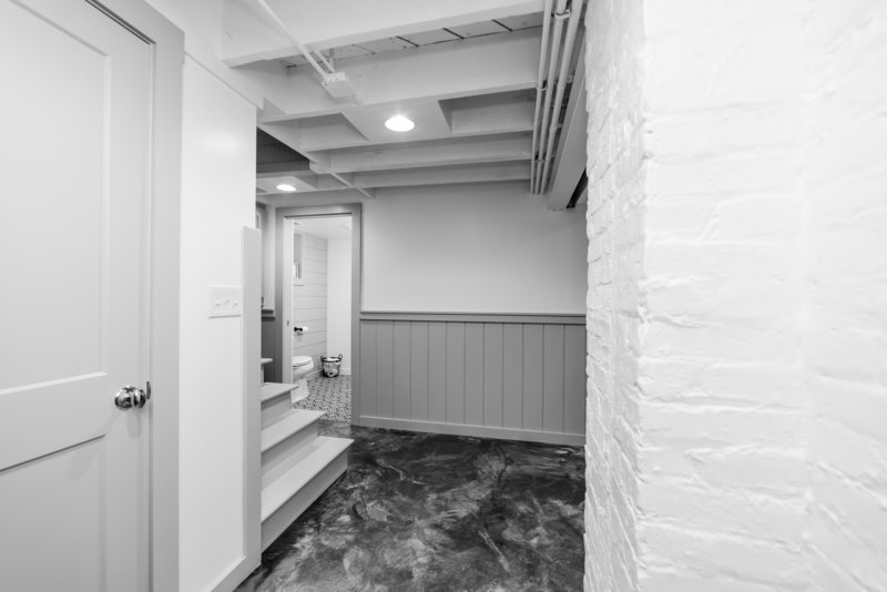 Basement Flooring Cabinets Lighting Doors Epoxy Coatings