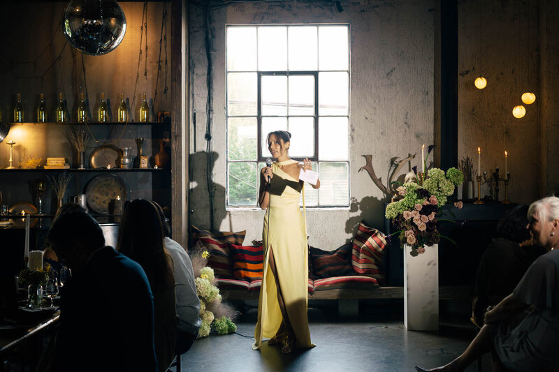 wedding reception at la fabrique st george winery in mount pleasant vancouver
