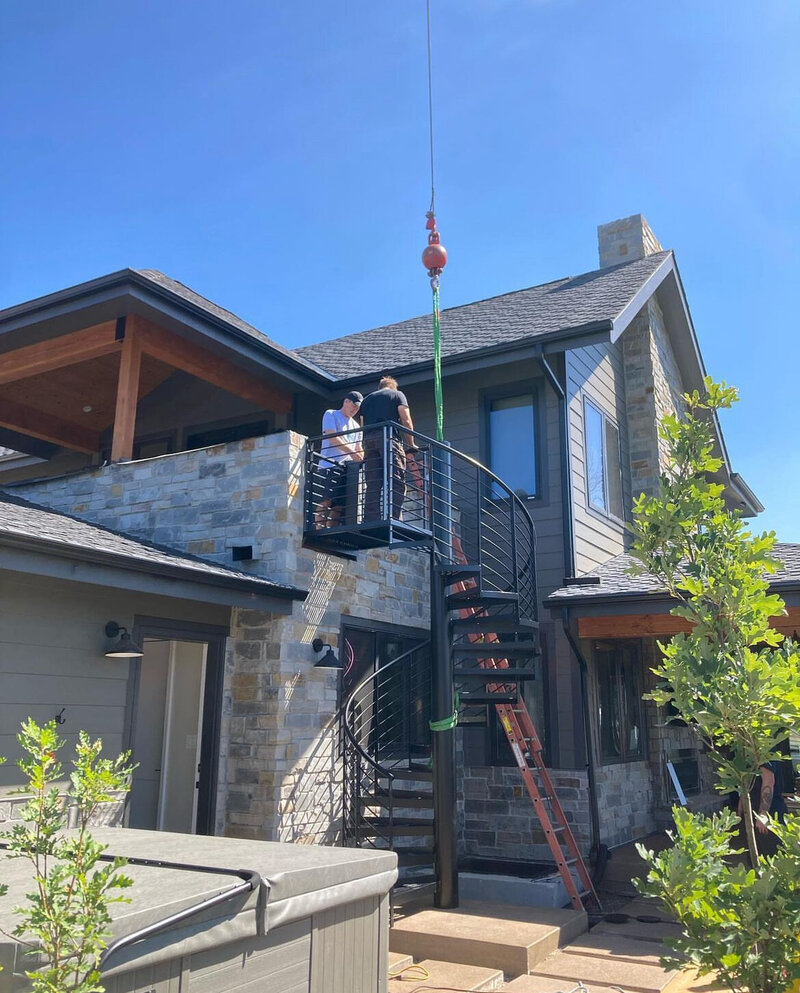 Mountainside Crane Service Residential Projects