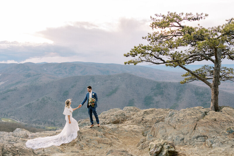 Sandbridge Beach Bride and Groom Portraits