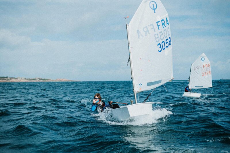 portraut regate optimist - timeo cuinet optimist - caroline liabot photographe