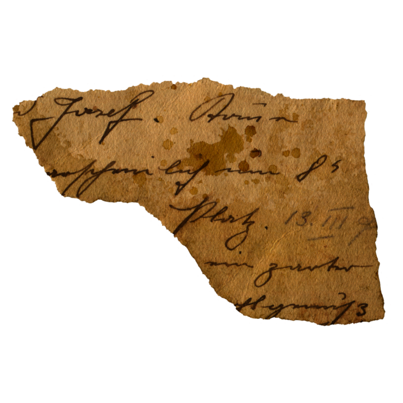 old corner paper