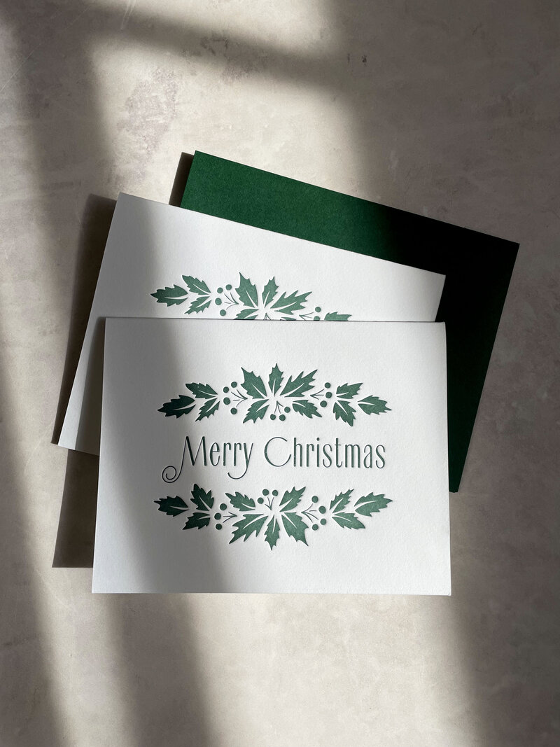 green_merry_christmas_letterpress_card