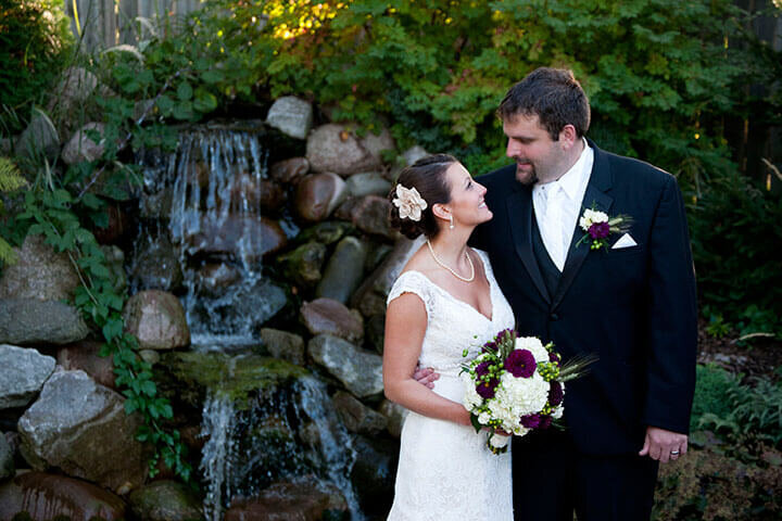 Classic black and white wedding photography in northern illinois and southern wisconsin