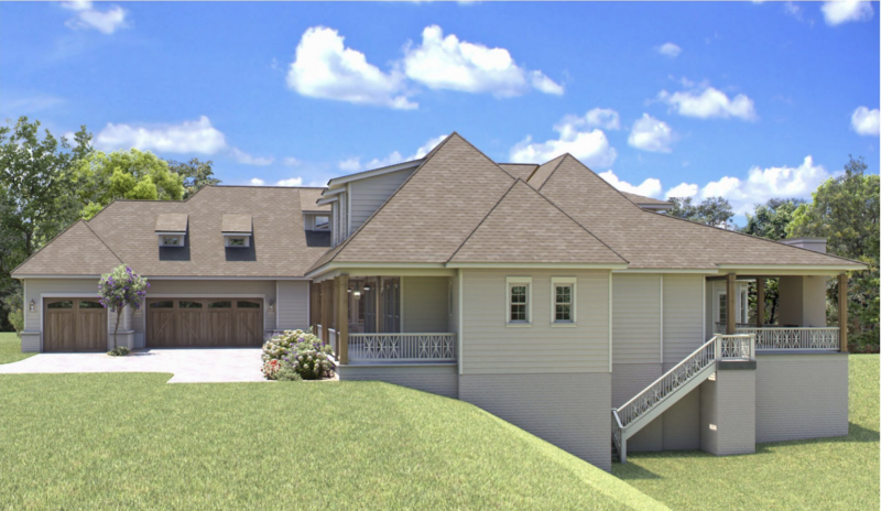 custom home built in Mint Hill, NC, and designed by Gracious Home Interiors of Waxhaw. NC