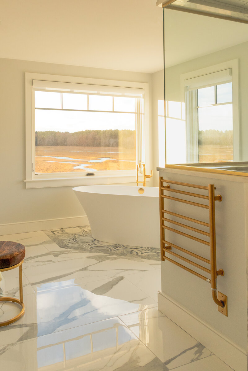 Bathroom at Golden hour