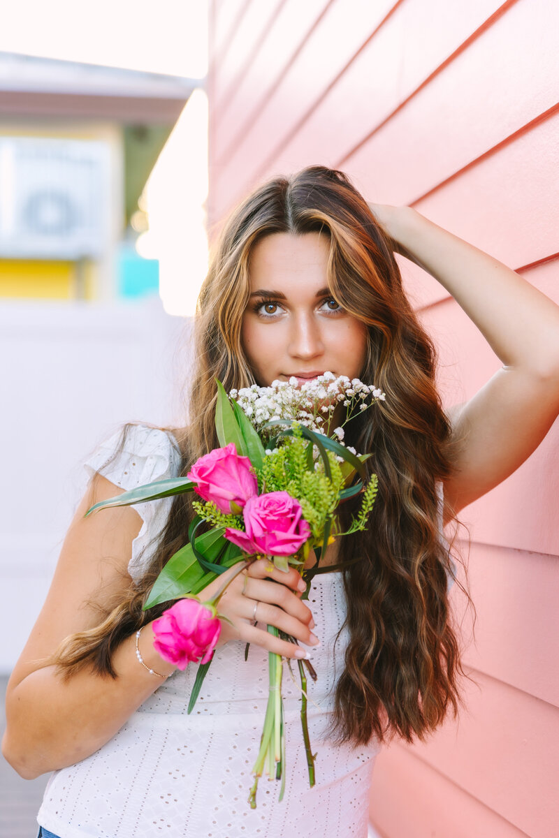 HS Senior Portrait in Sarasota FL