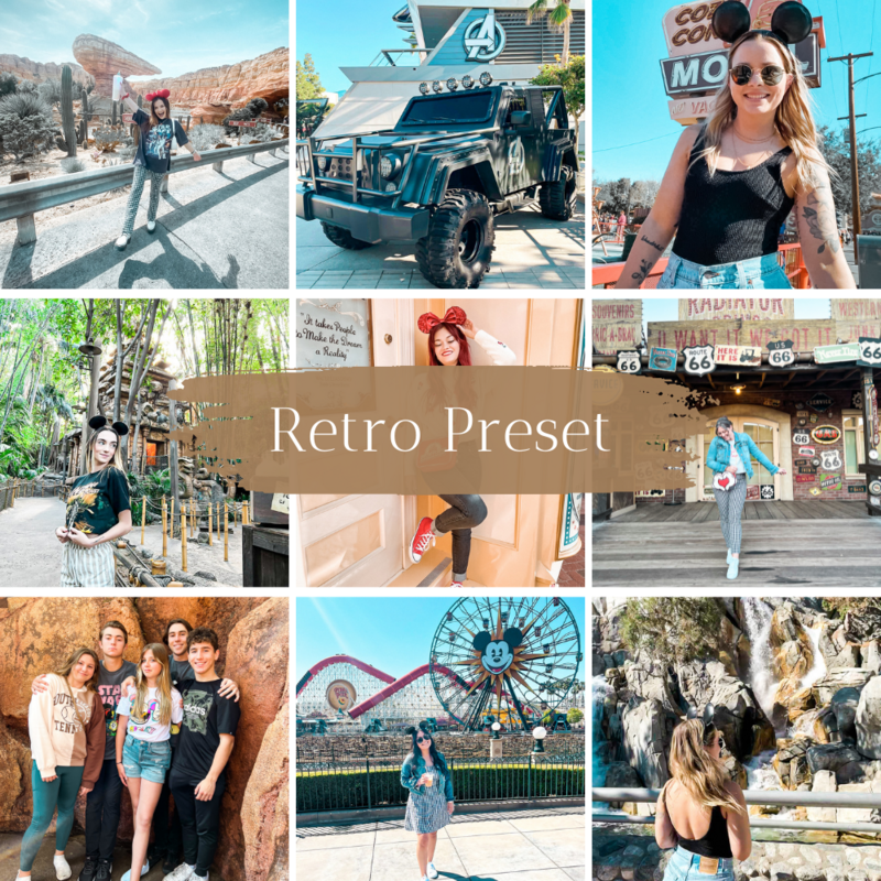 disneyland photo presets for lightroom