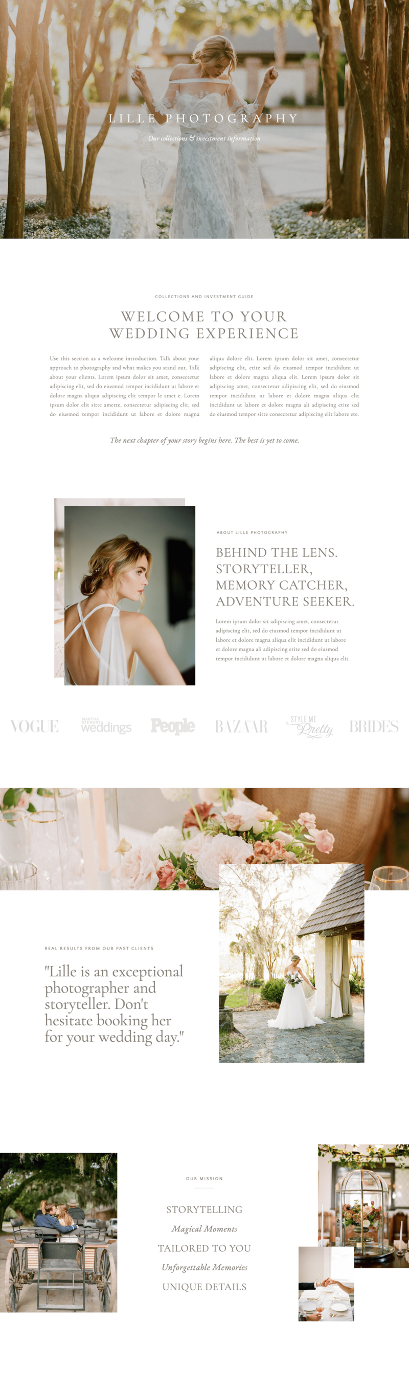 Showit Website Template