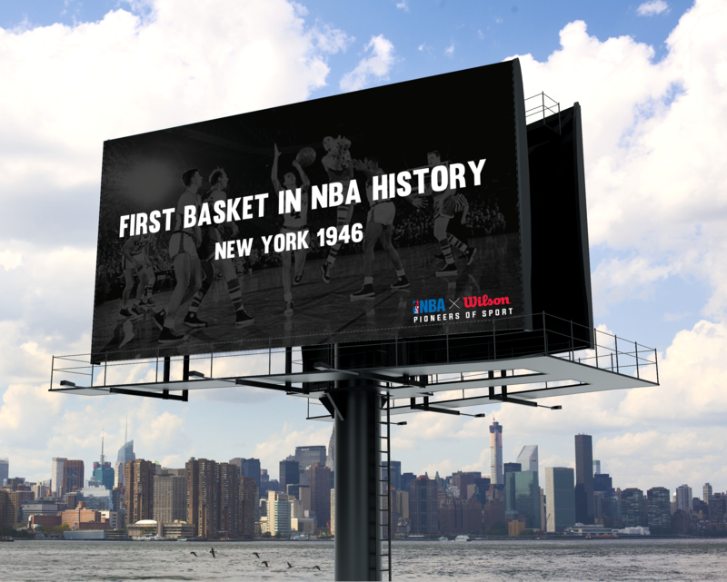 FIRST BASKET IN NBA HISTORY
