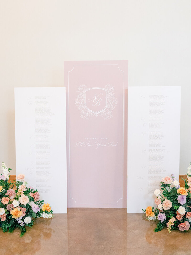 Reception decor in Canyonwood Ridge hall with romantic lighting and Hill Country details