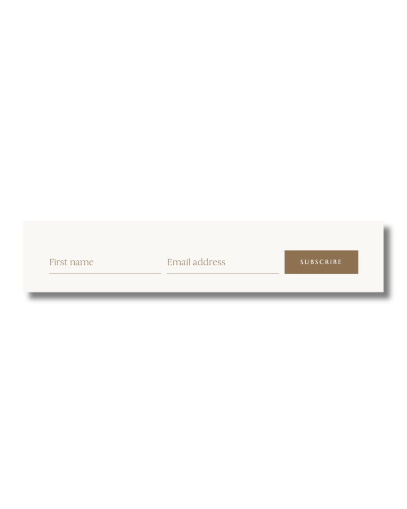 Ivory Vines Flodesk signup forms 1