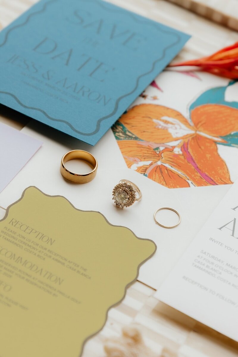 wedding details from costa rica elopement