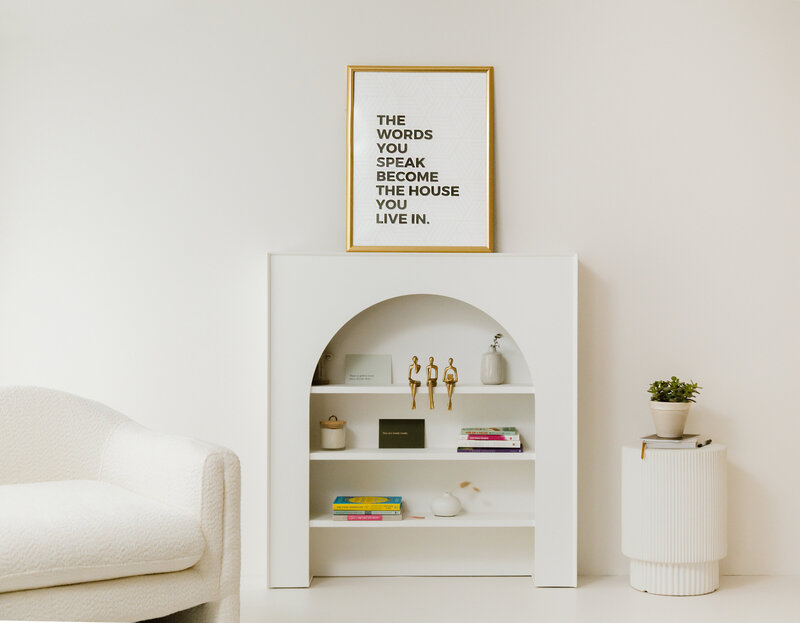 The words you speak become the house you live in.
