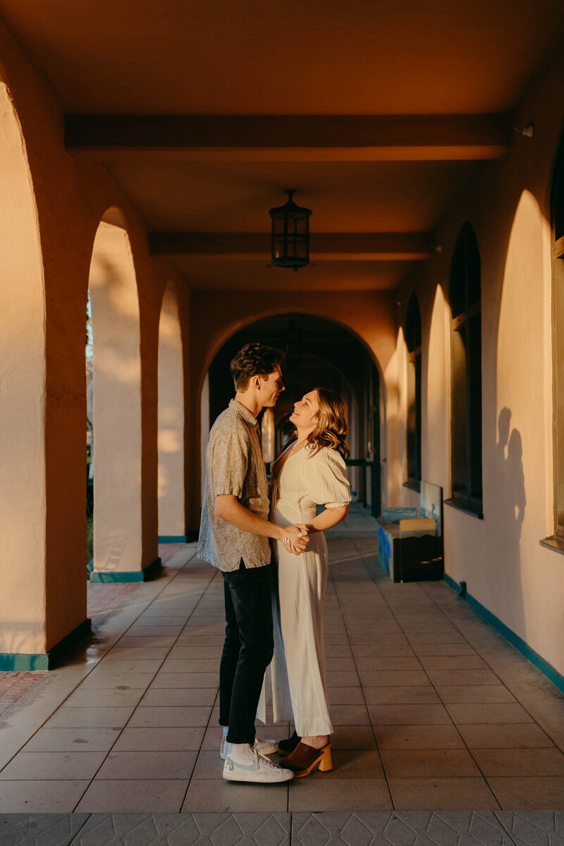 liberty station san diego engagement photo location