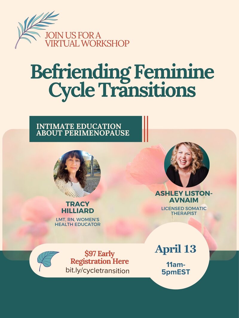 Intimate education about perimenopause