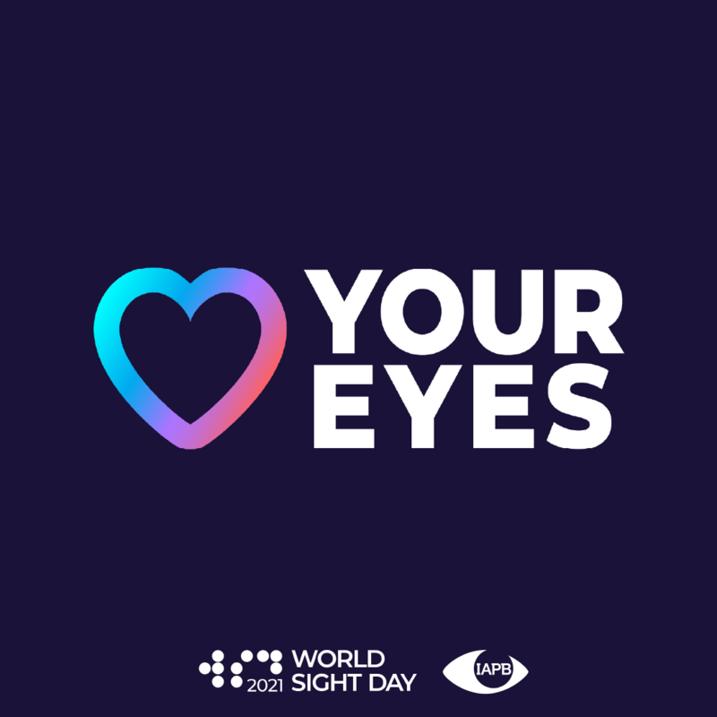 Love Your Eyes Logo for World Sight Day 2021