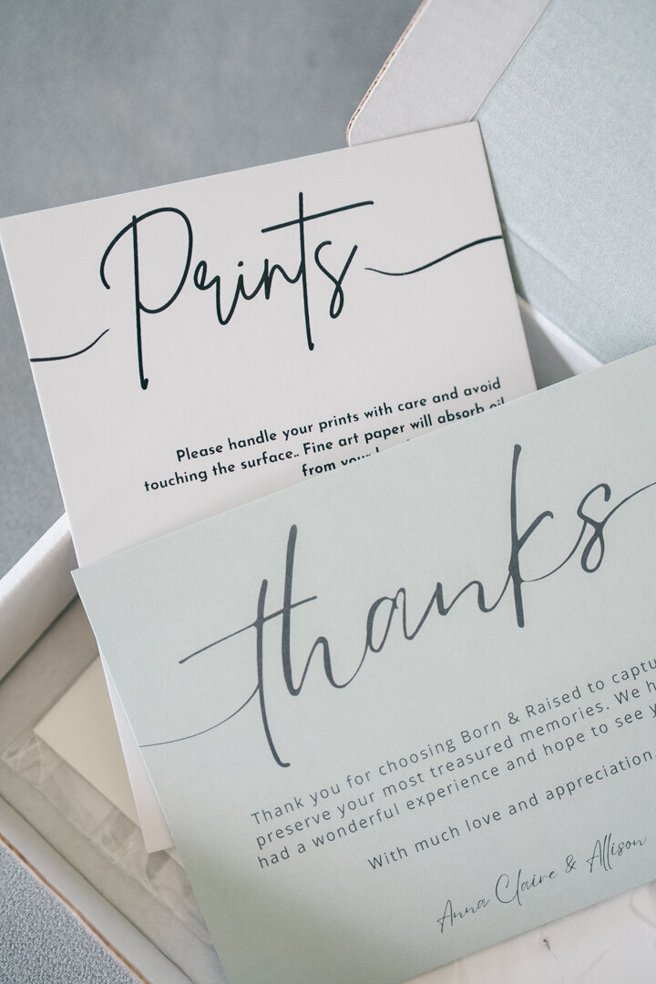 how to take care of your archival  heirloom prints