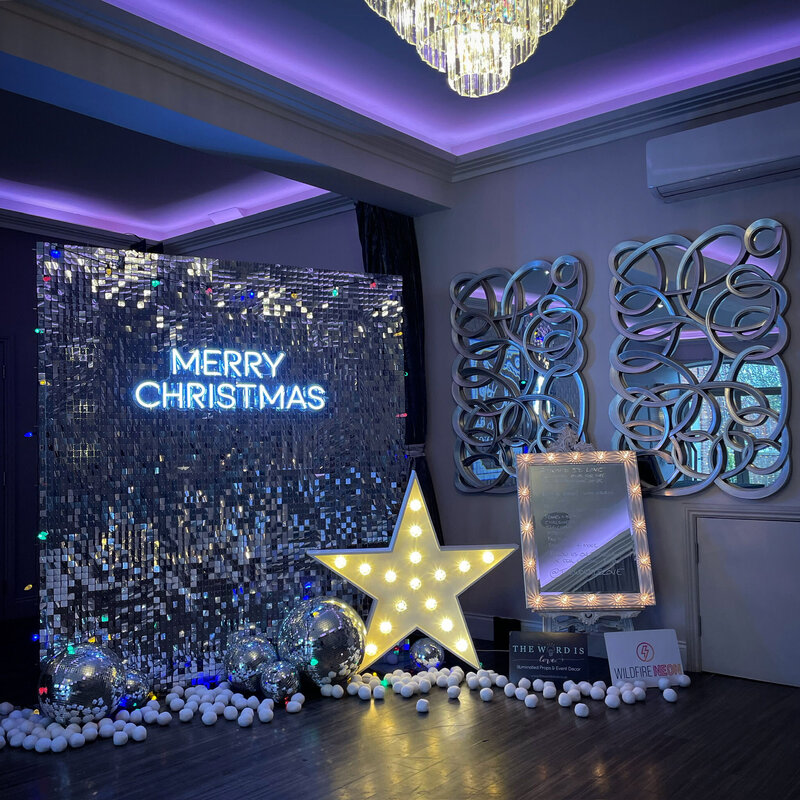 North West England's largest supplier of light up letters, backdrops, sequin walls, wedding neons and more!