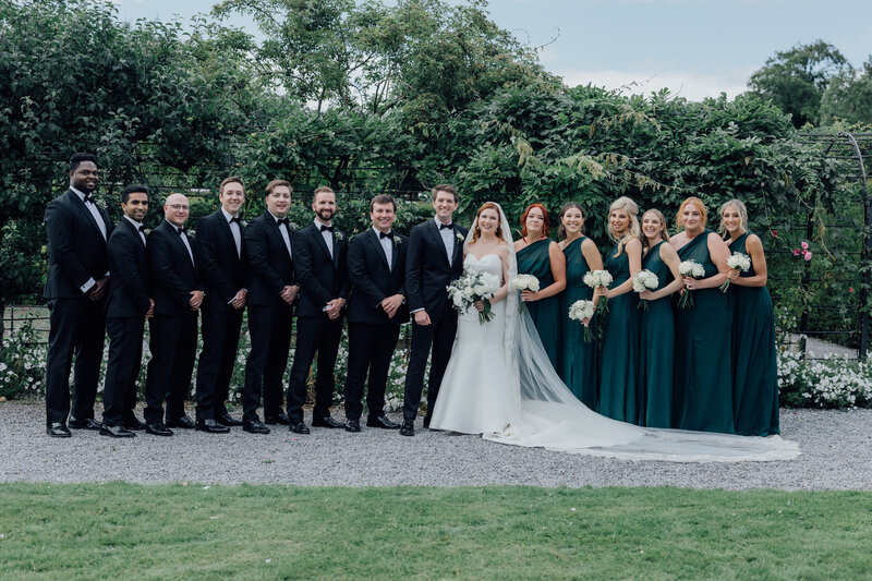 large-bridal-party-irish-wedding
