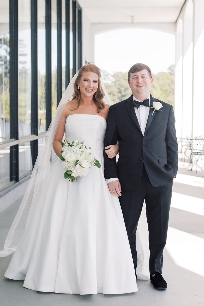 Columbia SC Wedding Photographer | Bride and groom first look before ceremony