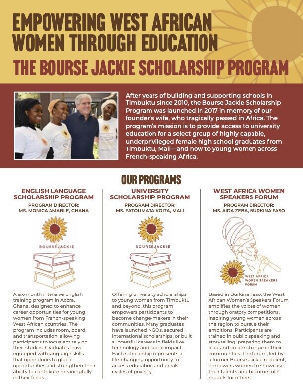 Bourse Jackie programs 0