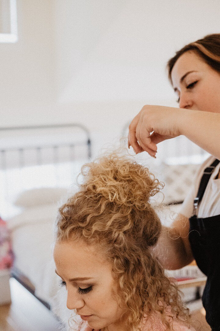 Paige Swan Styles Review Bridal Hair Yorkton Wedding Hairstylist Yorkton