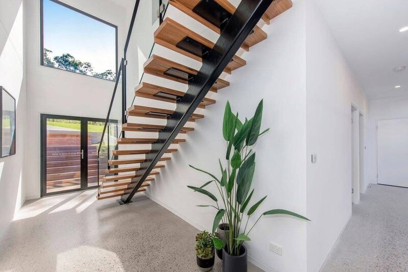 jesse_mccabe_New_Build_Floating_Stairs_Hallway_Murrays_Beach