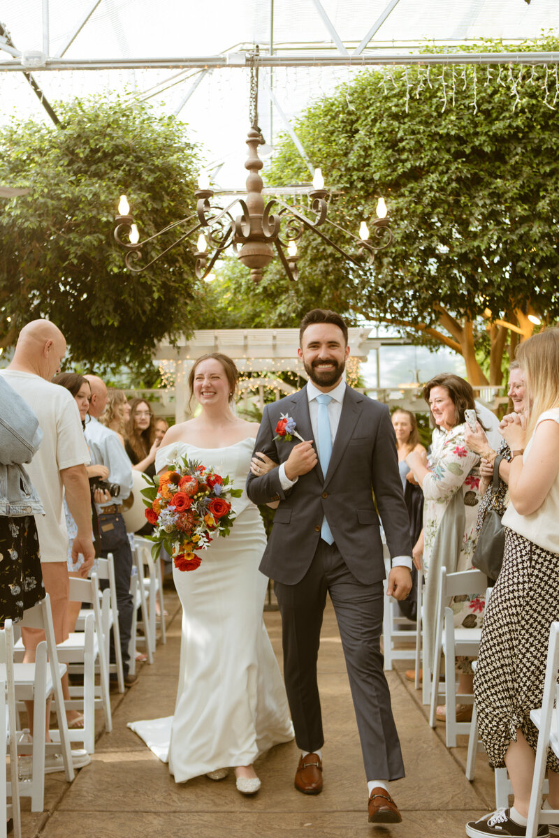 Wedding day at Le Jardin, in Sandy, Utah