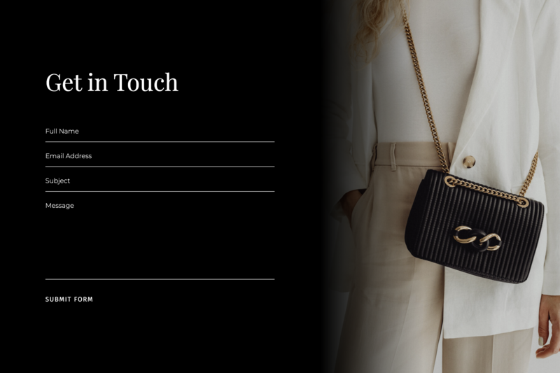Showit contact form