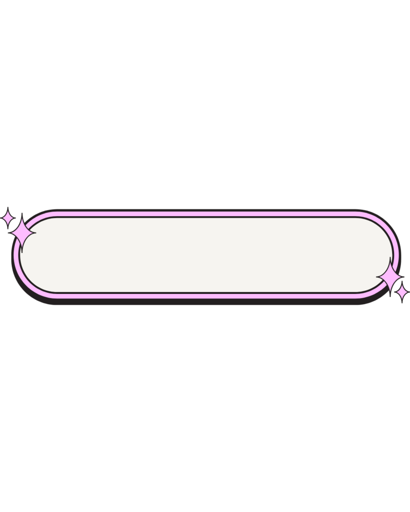 Pink and White Text Box
