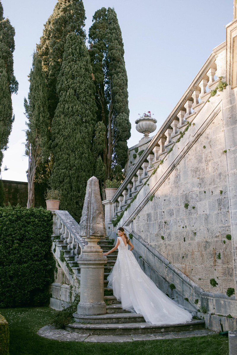 wedding  photoshoot La Foce Villa Tuscany 44
