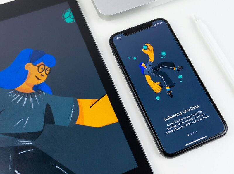 Illustration for app