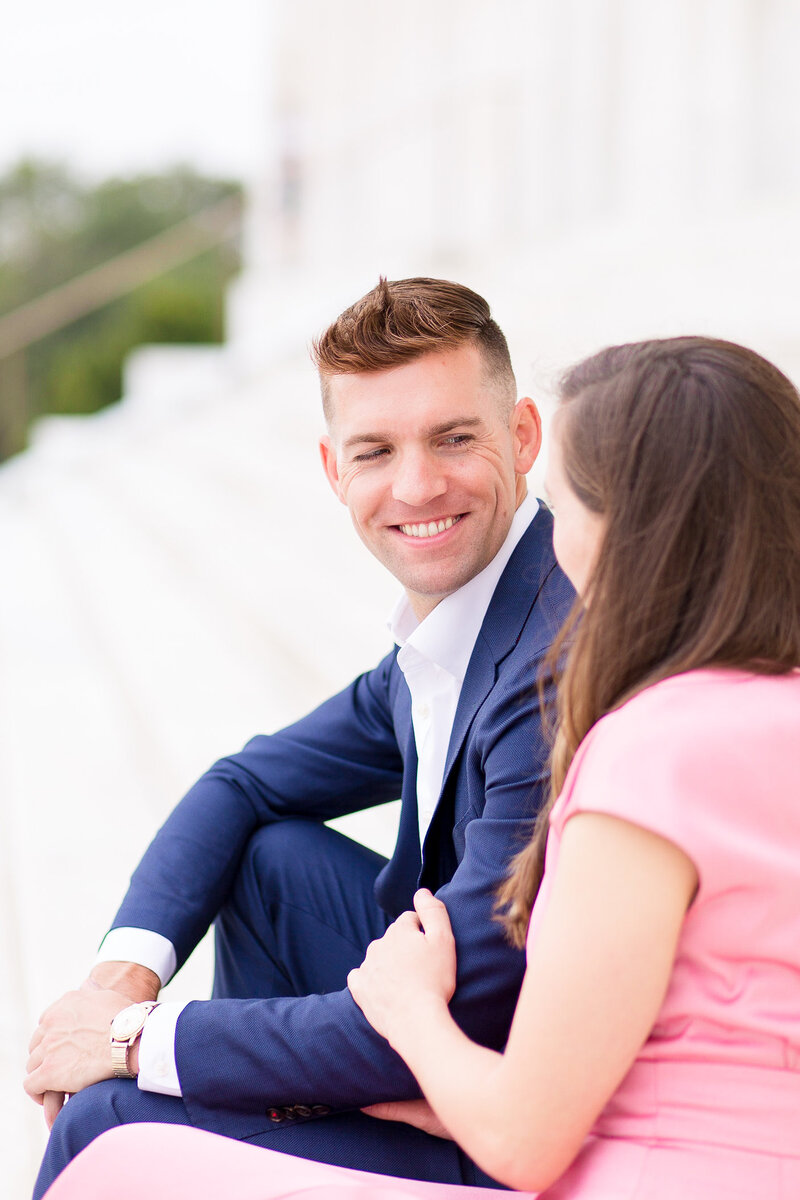 Lincoln Memorial Engagement Session DC Wedding Photographer-36