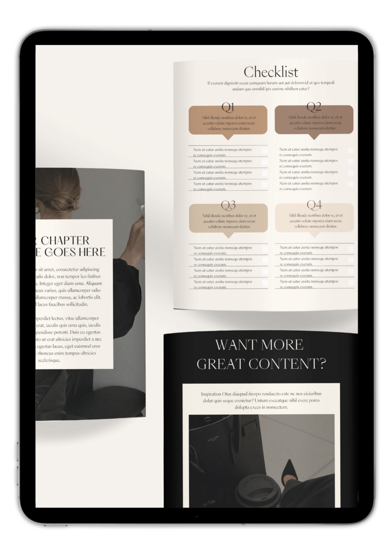 Create engaging and interactive workbooks with our customizable workbook template. Whether you're a coach, trainer, or consultant, our professionally-designed templates will help you deliver high-quality content and enhance the learning experience.