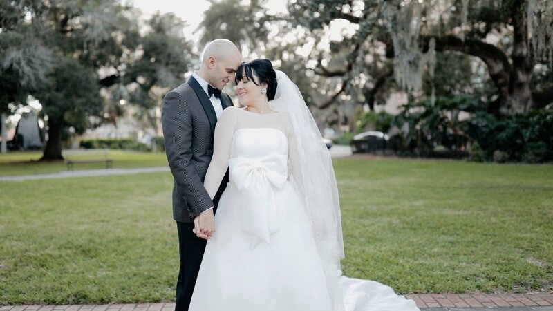 AP & Lawrence at The Oxford captured by Orlando wedding videographers By The Richards.